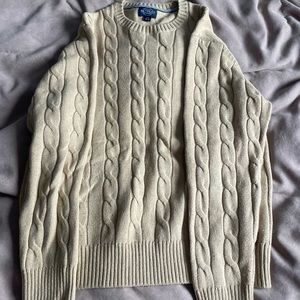 Tan Nitin crewneck